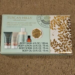 Tuscan Hills Spearmint & Argan Oil Body Care Set